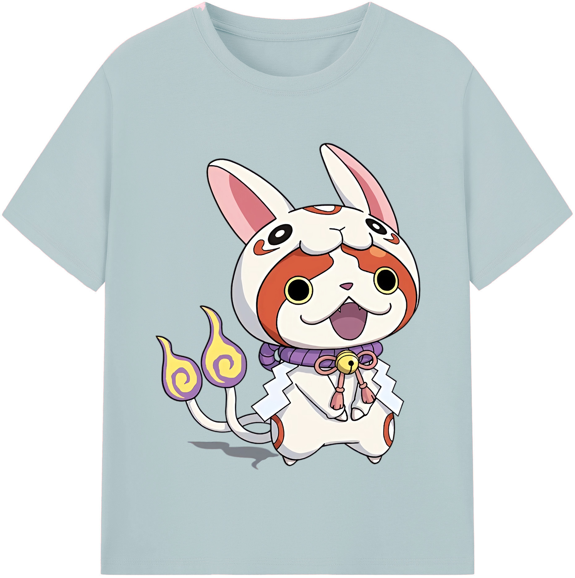 （画像用） 妖怪ウォッチ Yo-kai Watch 綿100％半袖Tシャツ（フロントプリント）